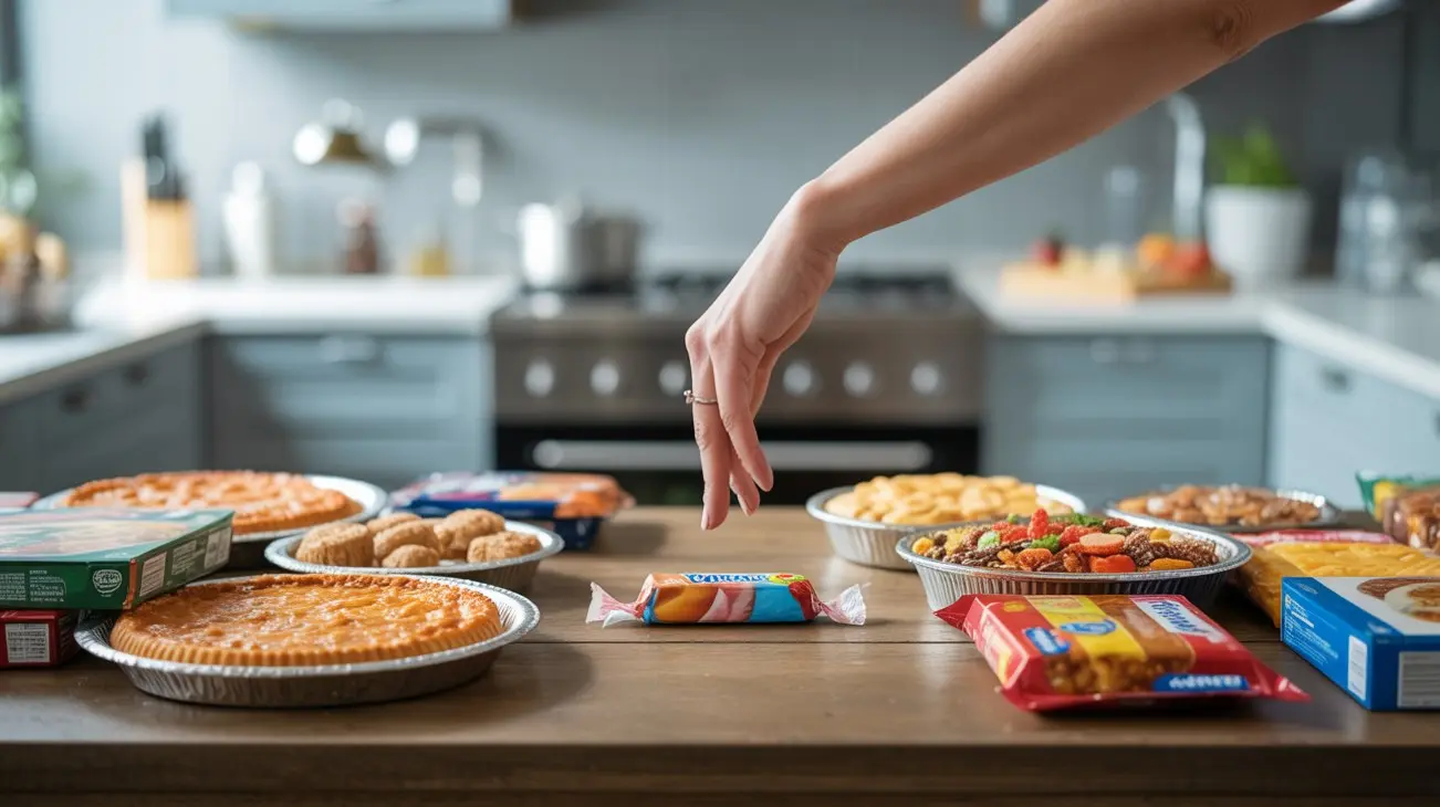 éviter les aliments ultra-transformés et les plats préparés