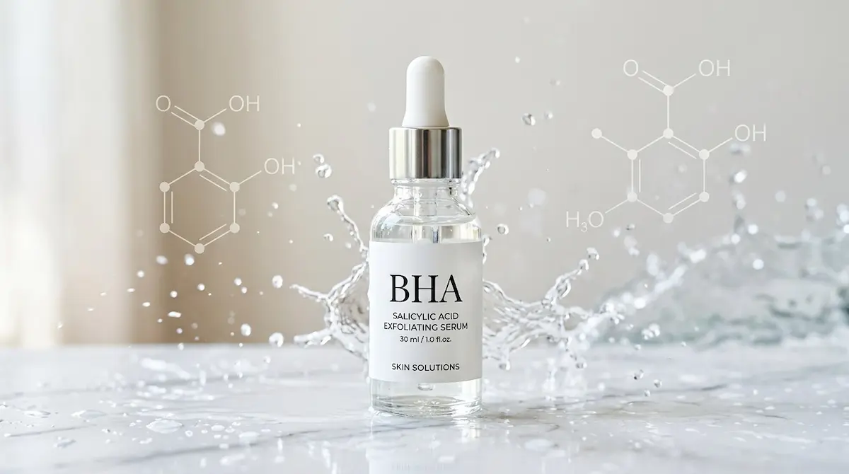 Gamme de soins dermatologiques et cosmétiques pour traiter les points noirs